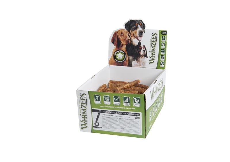 Veggie Sausage Whimzees Xlarge Whimzees Veggie Sausage Dental Dog